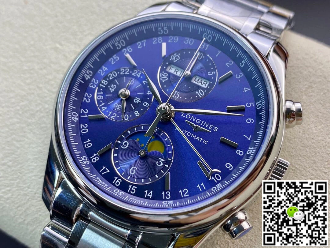 Longines Master Collection L2.773.4.92.6 YL Factory 1:1 Best Edition Replica Watch Stainless Steel Strap